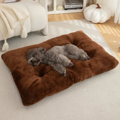 Calming Plush Haven Luxe Pet Bed