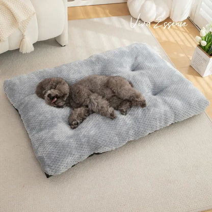 Calming Plush Haven Luxe Pet Bed