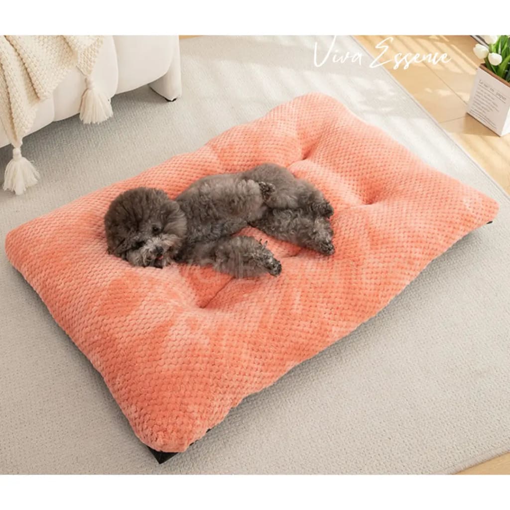 Calming Plush Haven Luxe Pet Bed